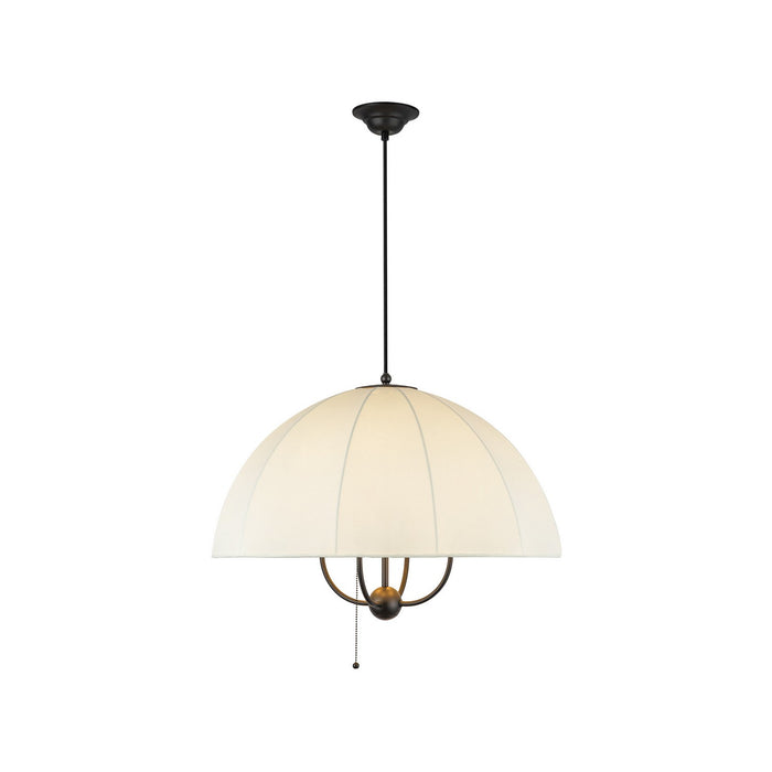 Alora PD661424MB Four Light Pendant, Matte Black