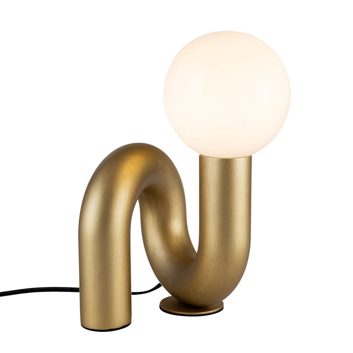 Alora TL420107BG One Light Table Lamp, Brushed Gold