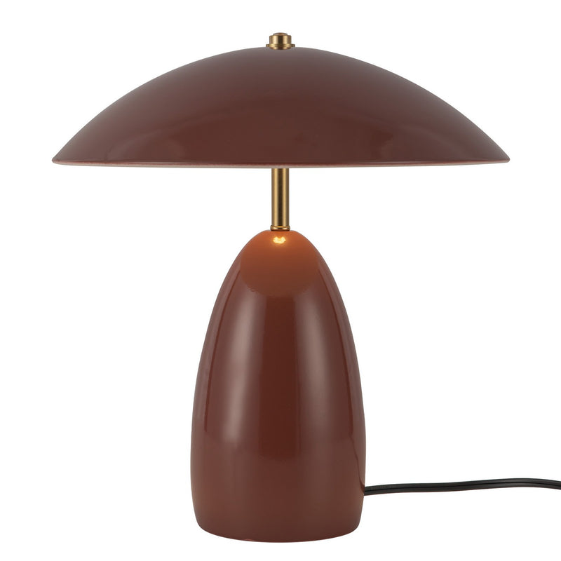 Alora TL437012BGD LED Table Lamp, Burgundy