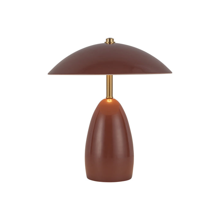 Alora TL437409BGD LED Table Lamp, Burgundy