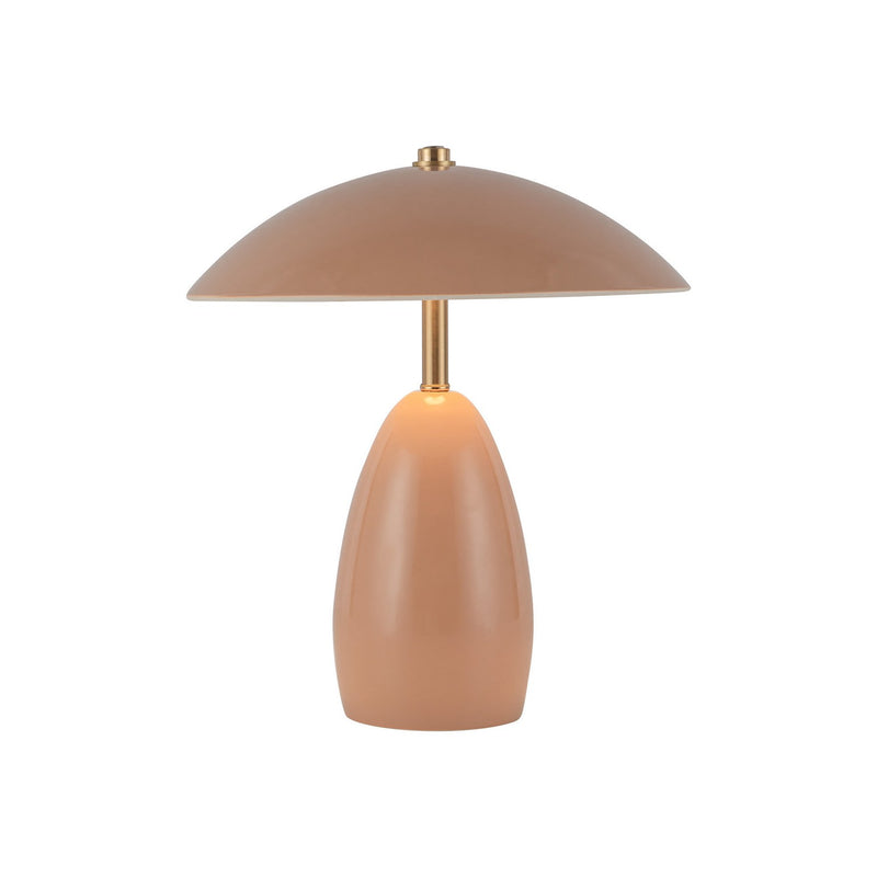 Alora TL437409PEC LED Table Lamp, Peach