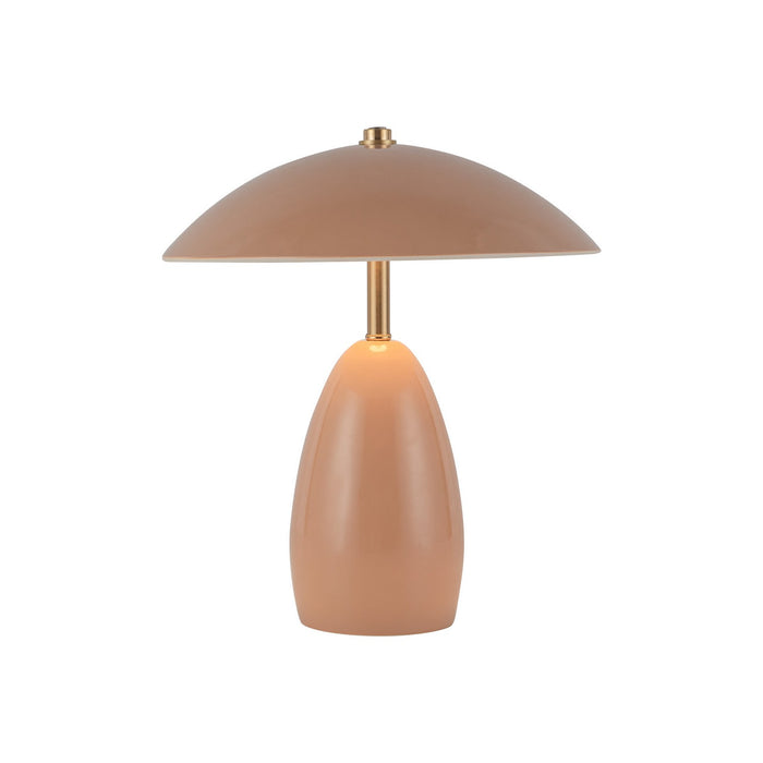Alora TL437409PEC LED Table Lamp, Peach