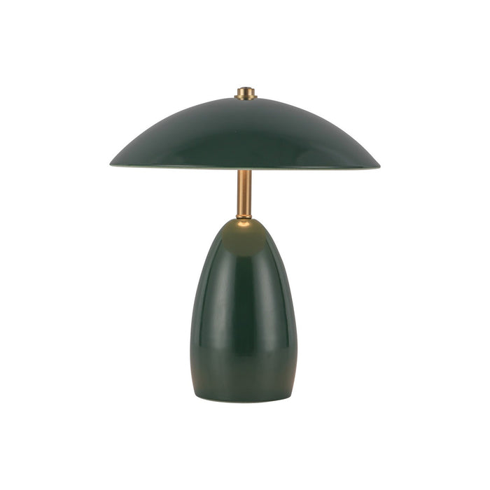Alora TL437409PGN LED Table Lamp, Pine Green