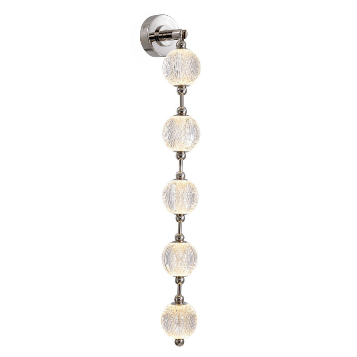 Alora WV321005PN-UNV-010 LED Wall Vanity, Polished Nickel