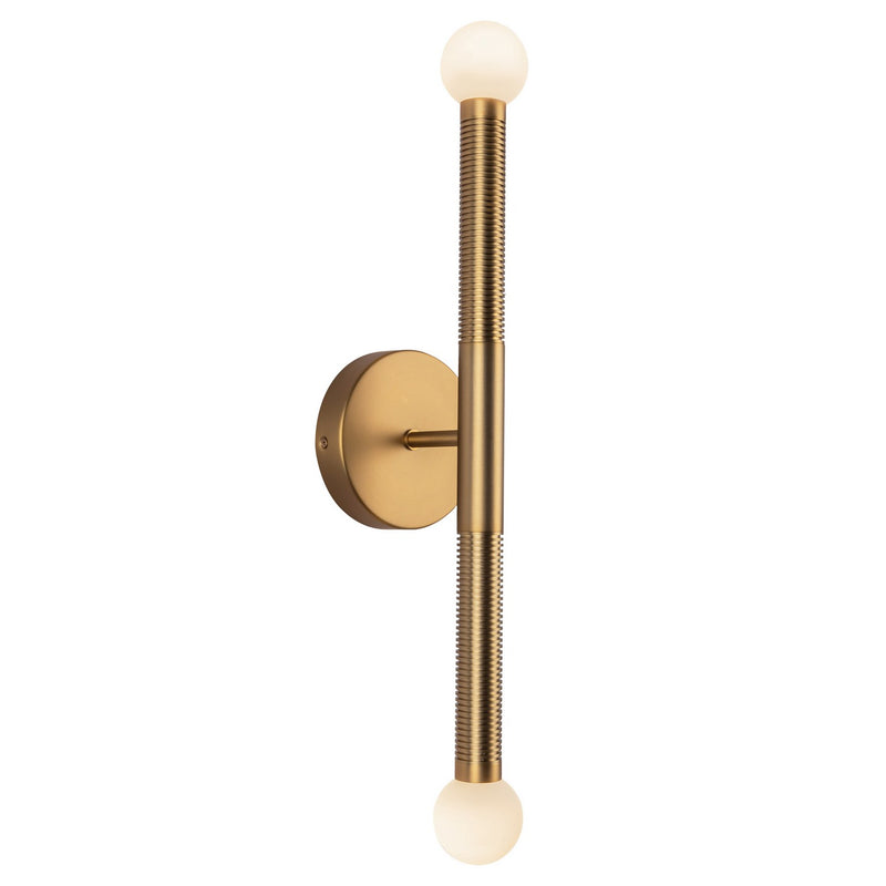Alora WV612223BGOP-UNV LED Wall/Vanity, Brushed Gold/Opal Glass