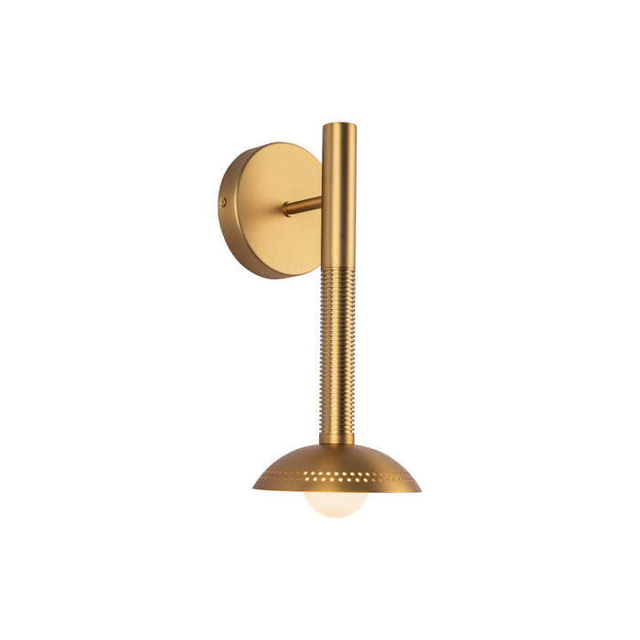 Alora WV616114BGOP-UNV LED Wall/Vanity, Brushed Gold/Opal Glass