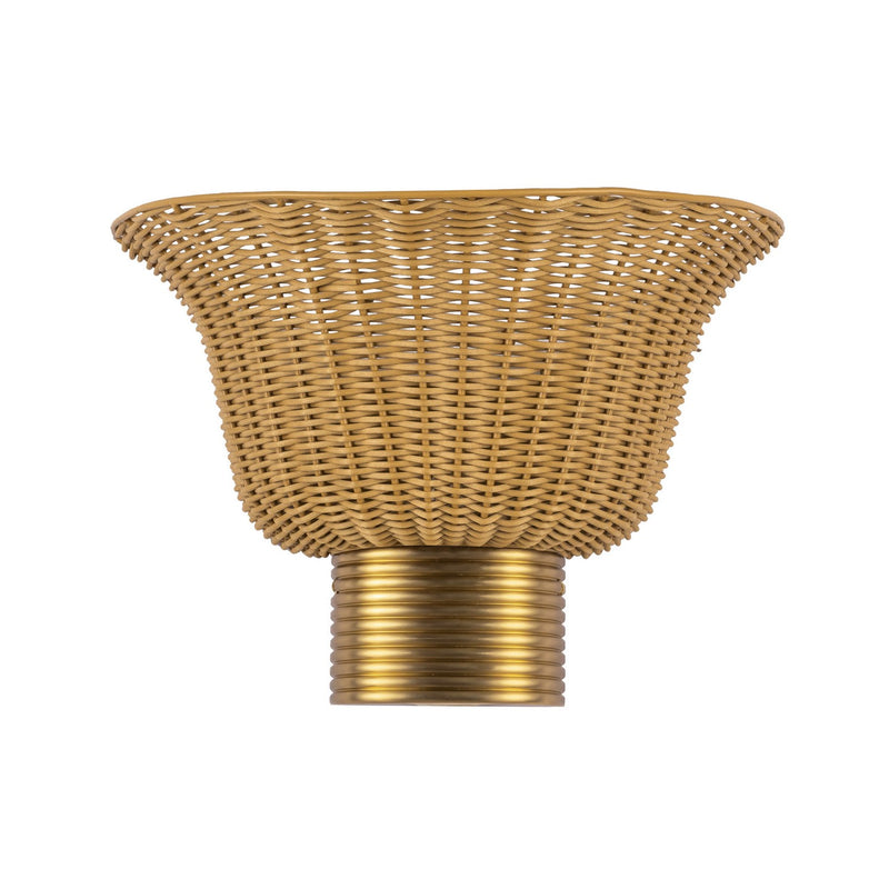 Alora WV667014BG One Light Vanity, Brushed Gold