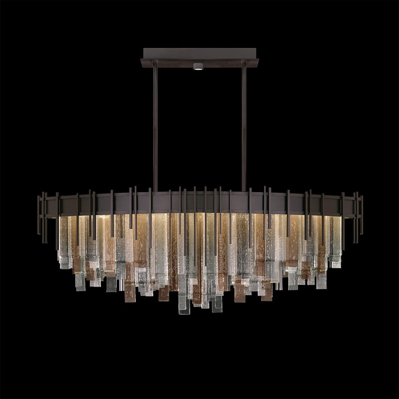 Fine Art 100075-62 LED Pendant, Midnight Steel