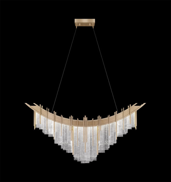 Fine Art 100076-51 LED Pendant, Soft Gold