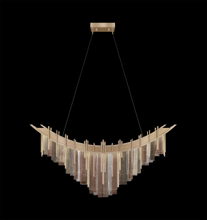 Fine Art 100076-52 LED Pendant, Soft Gold
