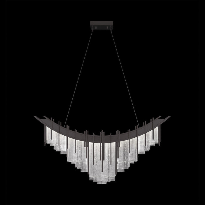 Fine Art 100076-61 LED Pendant, Midnight Steel