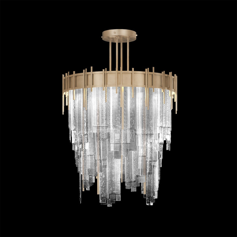 Fine Art 100077-51 LED Pendant, Soft Gold