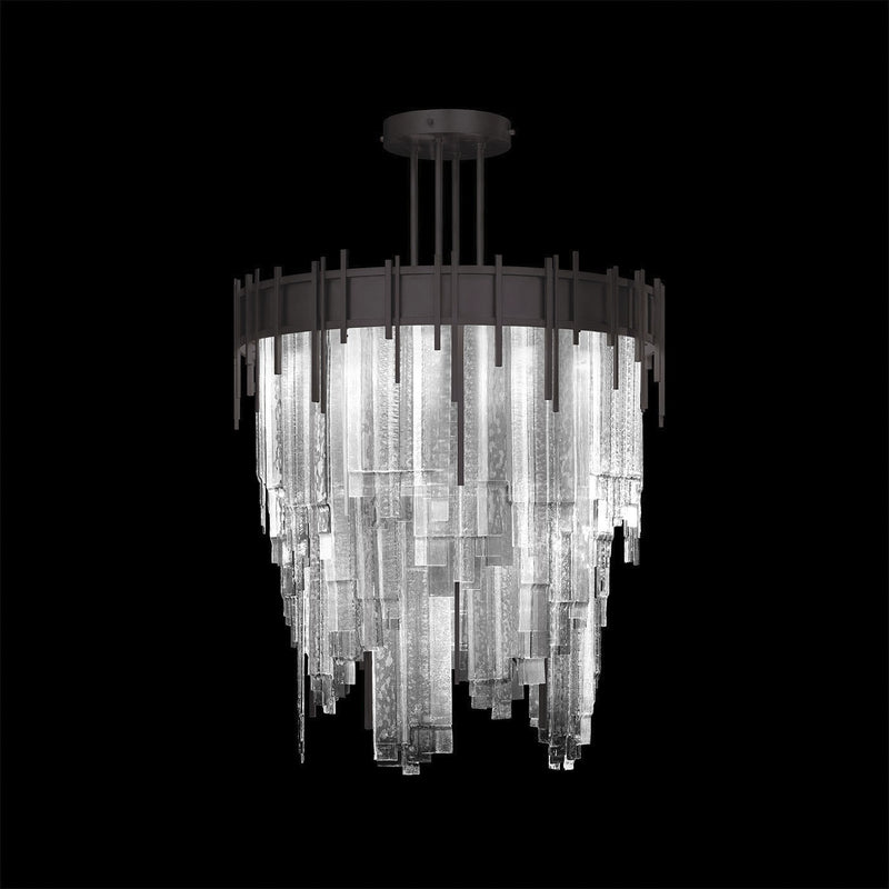 Fine Art 100077-61 LED Pendant, Midnight Steel