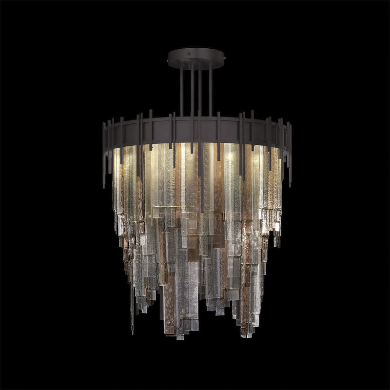 Fine Art 100077-62 LED Pendant, Midnight Steel