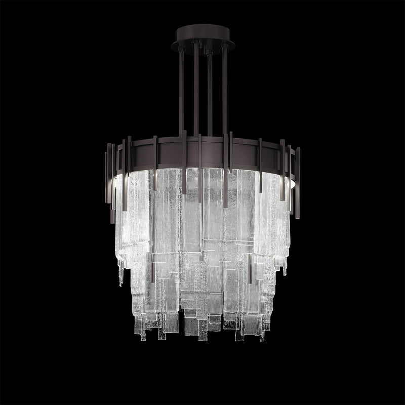 Fine Art 100078-61 LED Pendant, Midnight Steel