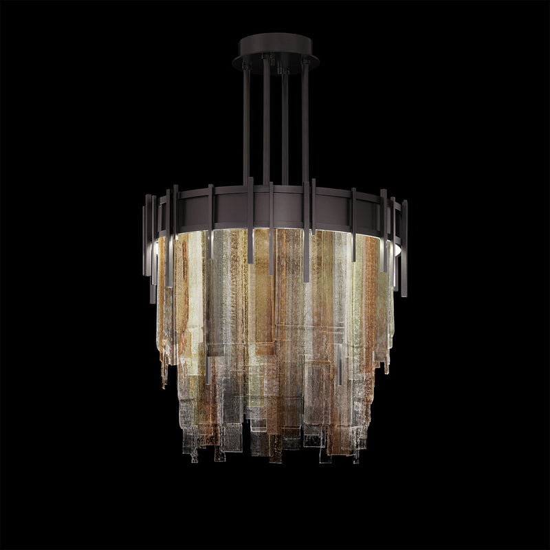 Fine Art 100078-62 LED Pendant, Midnight Steel