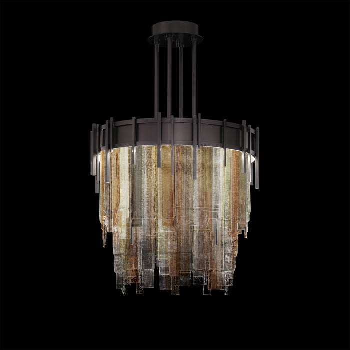 Fine Art 100078-62 LED Pendant, Midnight Steel