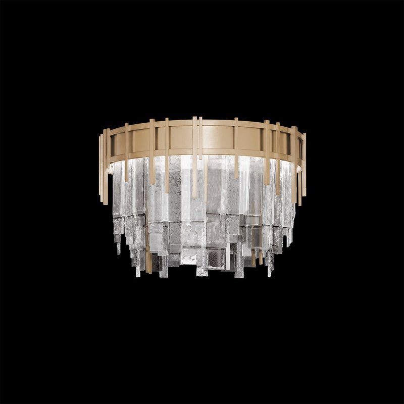 Fine Art 100079-51 LED Flush Mount, Soft Gold
