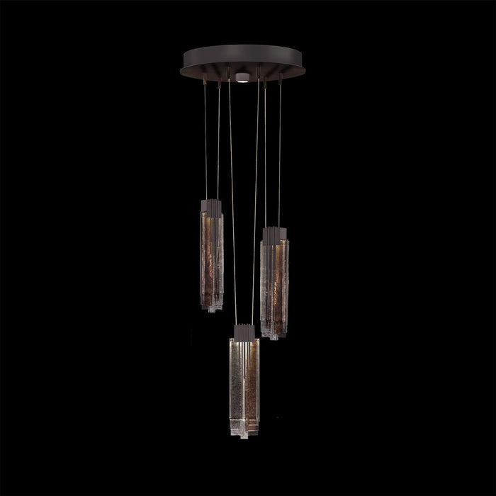 Fine Art 100080-62 LED Pendant, Midnight Steel