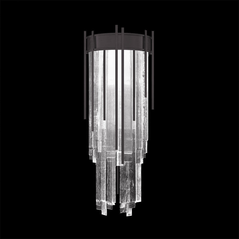Fine Art 100083-61 LED Wall Sconce, Midnight Steel