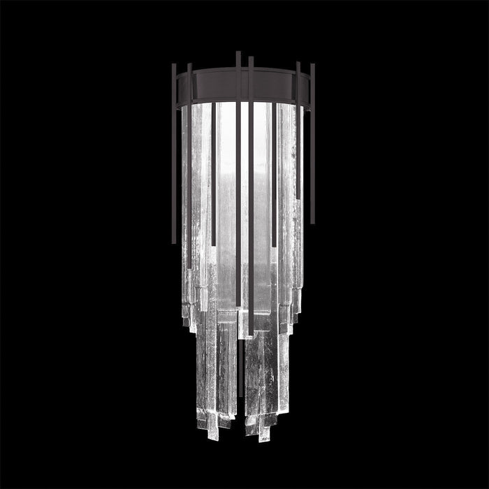 Fine Art 100083-61 LED Wall Sconce, Midnight Steel