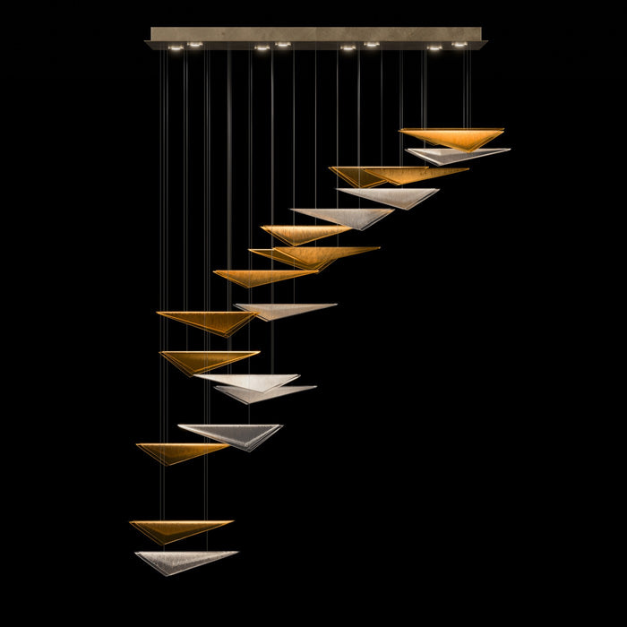 Fine Art 100116-53 LED Pendant, Soft Gold