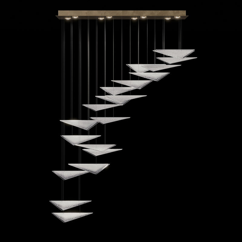 Fine Art 100116-54 LED Pendant, Soft Gold