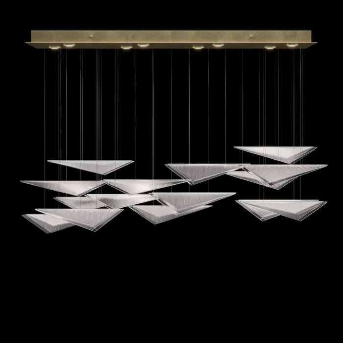 Fine Art 100117-51 LED Pendant, Soft Gold