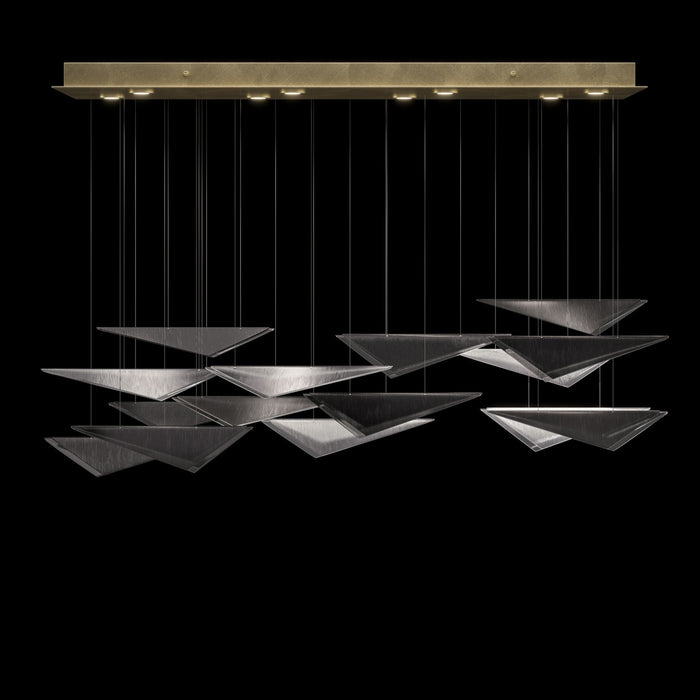 Fine Art 100117-52 LED Pendant, Soft Gold