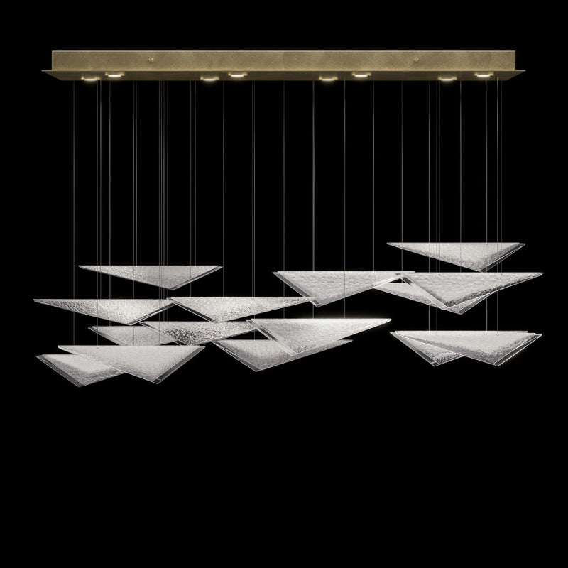 Fine Art 100117-54 LED Pendant, Soft Gold