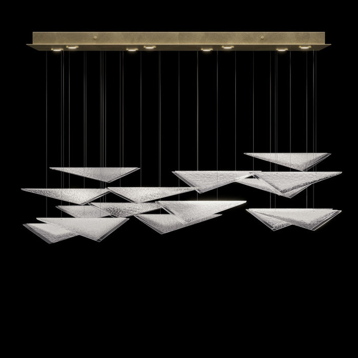 Fine Art 100117-54 LED Pendant, Soft Gold