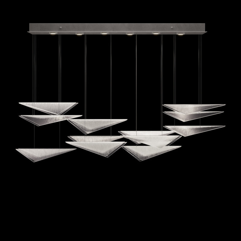 Fine Art 100118-41 LED Pendant, Silver
