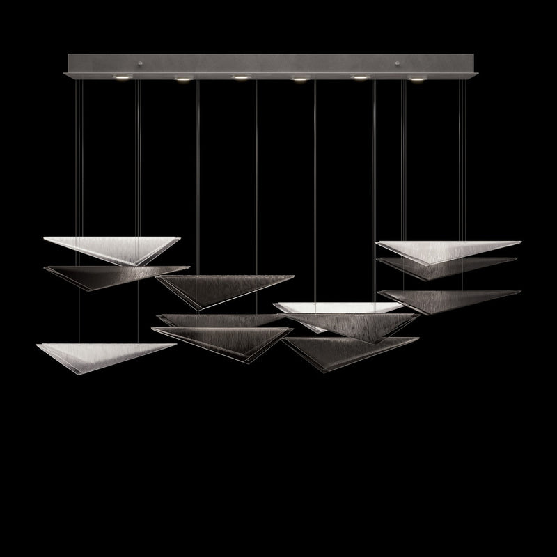 Fine Art 100118-42 LED Pendant, Silver