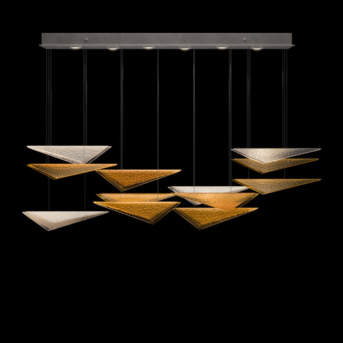 Fine Art 100118-46 LED Pendant, Silver