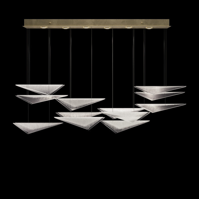 Fine Art 100118-51 LED Pendant, Soft Gold