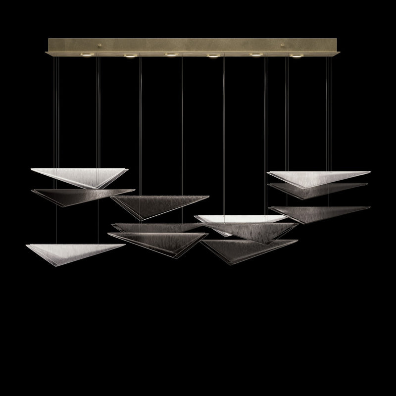 Fine Art 100118-52 LED Pendant, Soft Gold