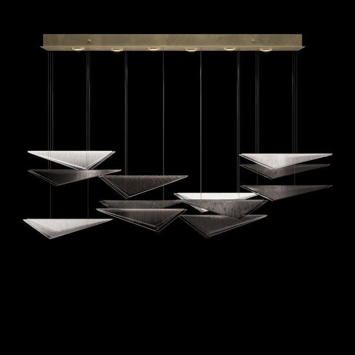 Fine Art 100118-52 LED Pendant, Soft Gold