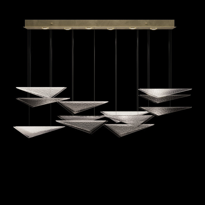 Fine Art 100118-55 LED Pendant, Soft Gold