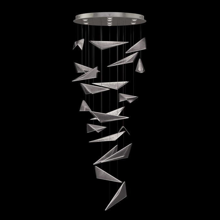 Fine Art 100119-41 LED Pendant, Silver