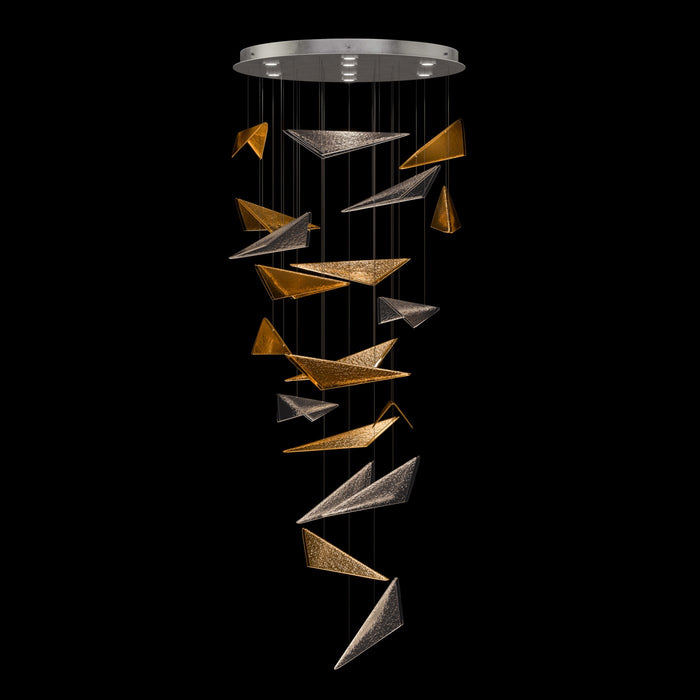 Fine Art 100119-46 LED Pendant, Silver