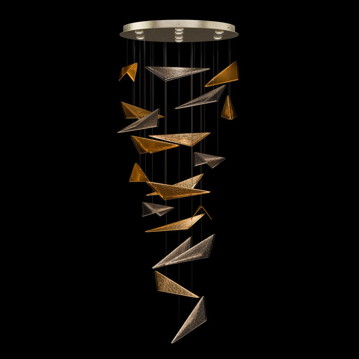 Fine Art 100119-56 LED Pendant, Soft Gold