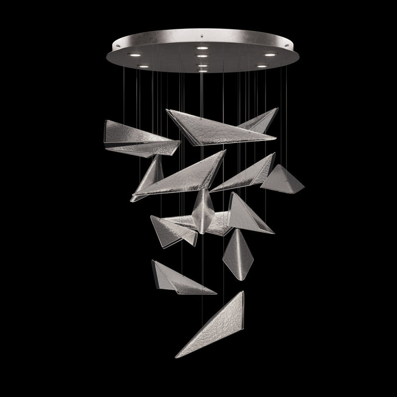 Fine Art 100120-44 LED Pendant, Silver