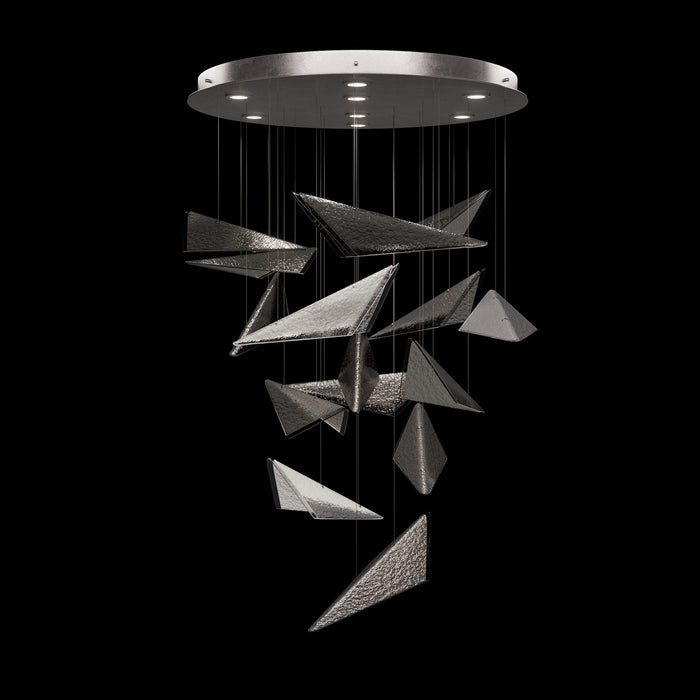 Fine Art 100120-45 LED Pendant, Silver