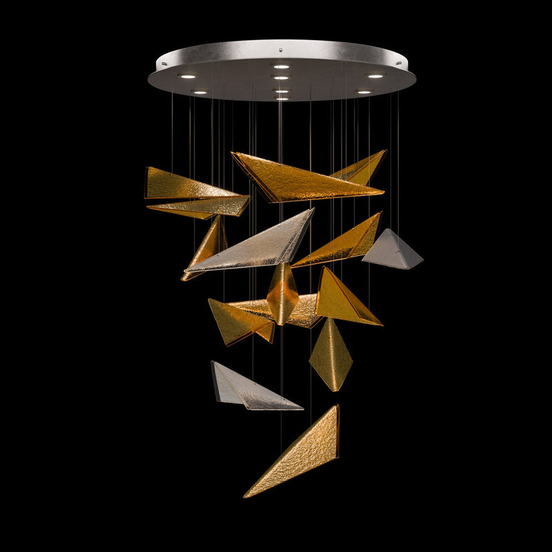 Fine Art 100120-46 LED Pendant, Silver