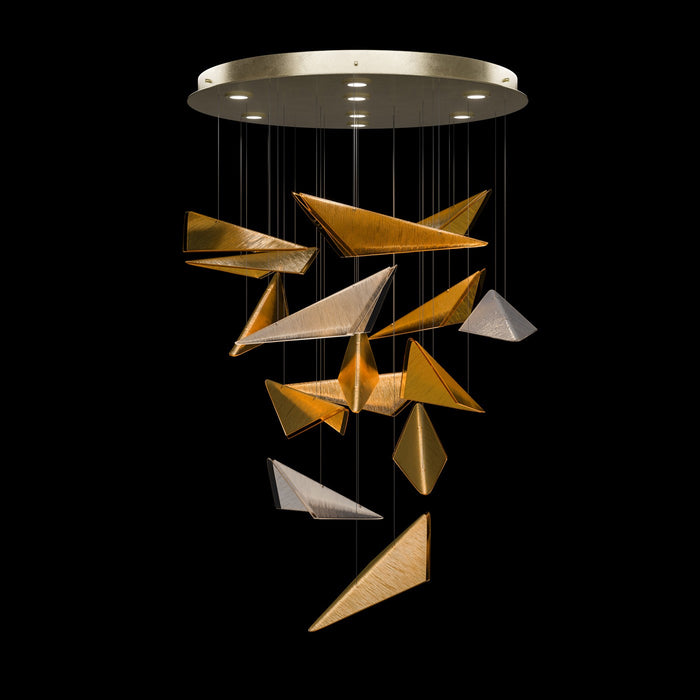 Fine Art 100120-53 LED Pendant, Soft Gold