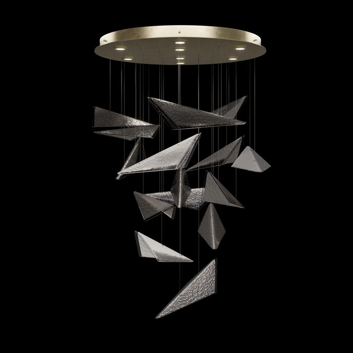 Fine Art 100120-55 LED Pendant, Soft Gold