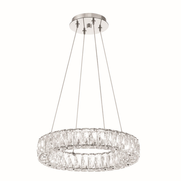 Crystorama ED3541801CH LED Chandelier, Polished Chrome