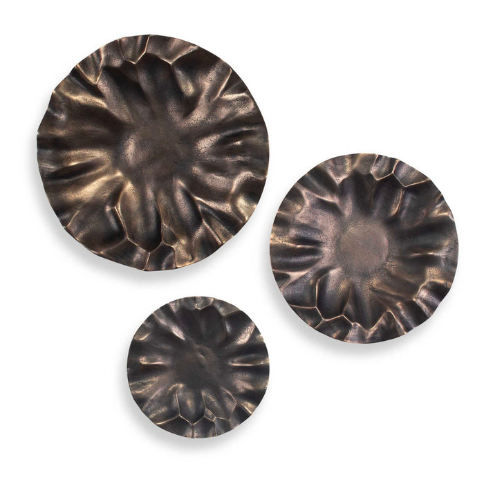 Uttermost 04390 Wall Art, Golden Dark Bronze