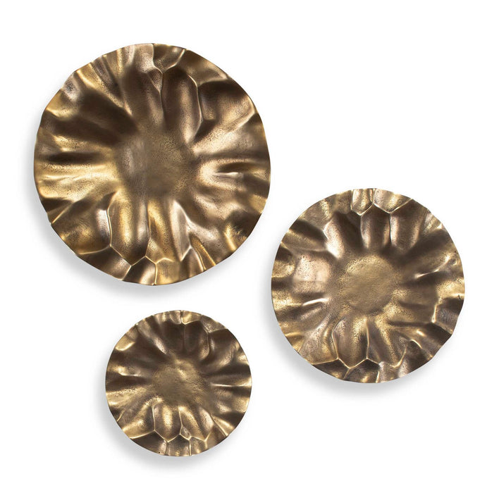 Uttermost 04391 Wall Art, Vintage Gold