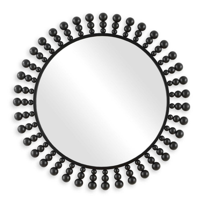 Uttermost 08237 Mirror, Satin Black